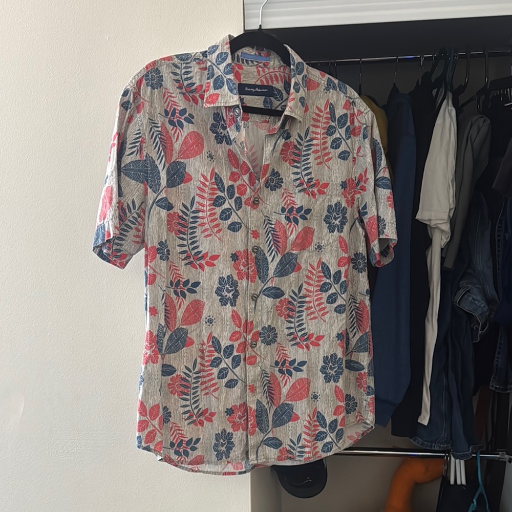 Tommy Bahama Multicolor Floral Men's Shirt